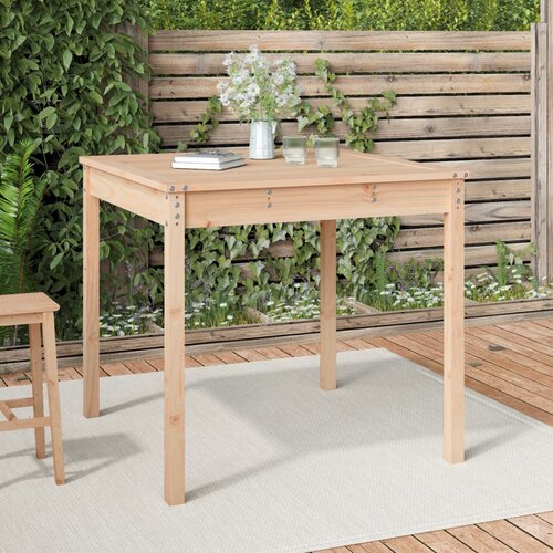 Vrtni stol 82,5 x 82,5 x 76 cm od masivne borovine Cene