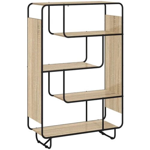  Visoka komoda Hrast sonoma 93 5 x 37 5 x 144 cm Prerađeno drvo - Hrast sonoma 93 5 x 37 5 x 144 cm Slike
