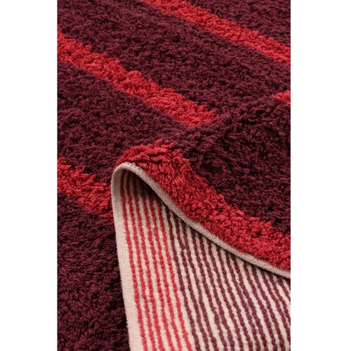 Jotex Rdeč/bordo rdeč bombažen tekač 80x250 cm Mika &amp;ndash; Slike