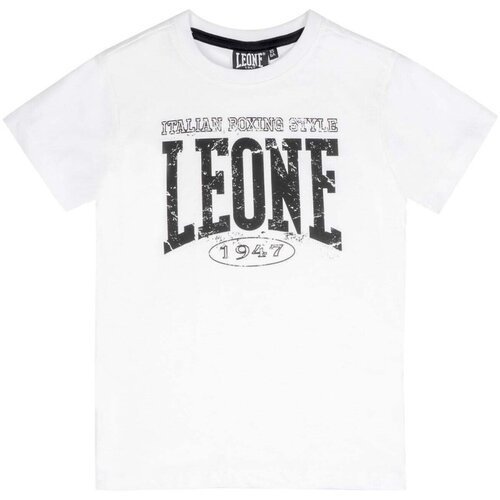 Leone 1947 Majice s kratkimi rokavi Boy T-Shirt Short Sleeves Boxing 1947 Bela Cene