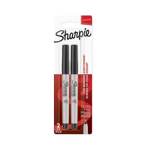 Sharpie ultra fine marker crni 0,5 1/2 ( sh85878 ) Slike