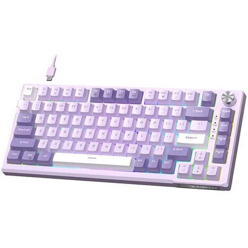 MageGee SKY81 mehanička gaming tipkovnica ljubičasta, UK layout Cijene