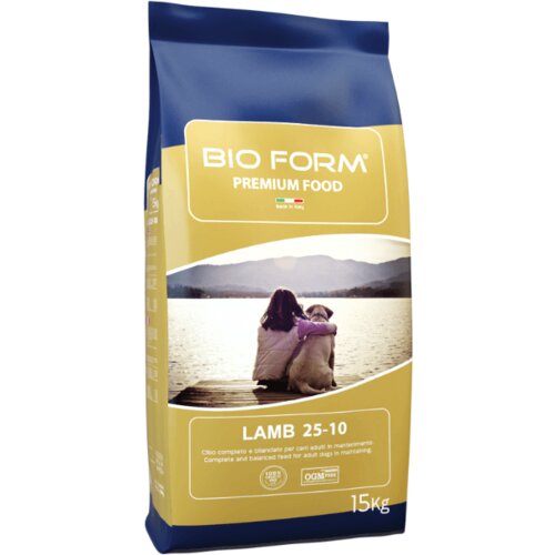 BIO FORM premium hrana za pse sa jagnjetinom 15 kg dog adult 25/10 Slike