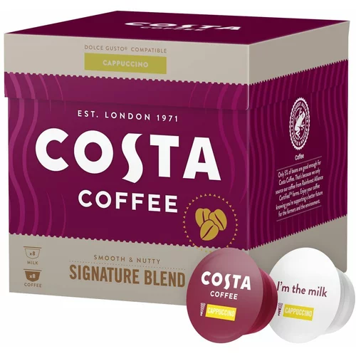 Costa Coffee Costa Dolce Gusto kapsule Signature Blend Cappuccino