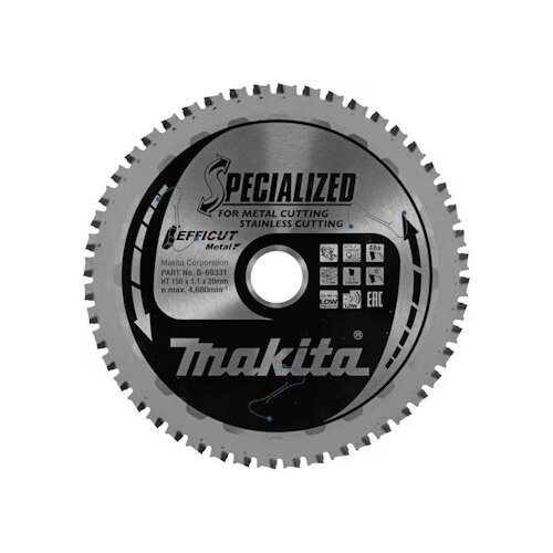 Makita list za testeru od tvrdog metala EFFICUT 150mm B-69331 Slike