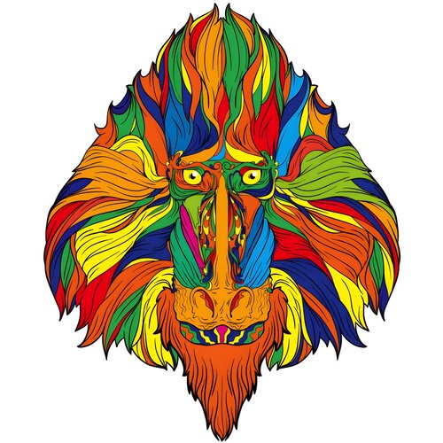 IZMAEL Drvene puzzle - Monkey/ L Cene