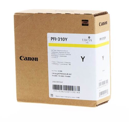 Canon tinta PFI-310 Yellow Cijene