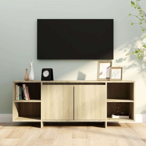 vidaXL TV ormarić boja hrasta sonome 130 x 35 x 50 cm od iverice Cene