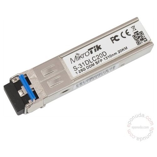 MikroTik SFP modul 1.25G SM 20km 1310nm Slike