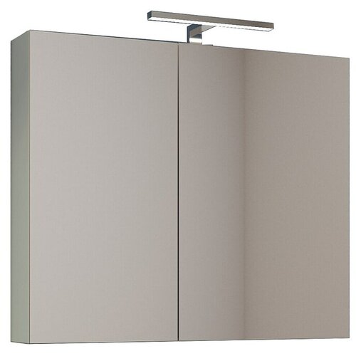  LED omarica z ogledalom Asya 80 (80 x 13 x 68 cm, Srebrna) Cene