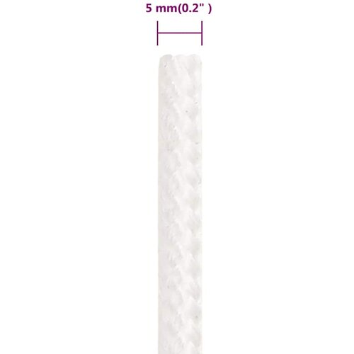  Brodski konop svjetlobijeli 5 mm 250 m od polipropilena Slike