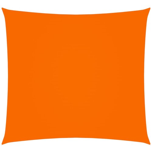 VidaXL Senčno jadro oksford blago kvadratno 3,6x3,6 m oranžno, (20965294) Slike