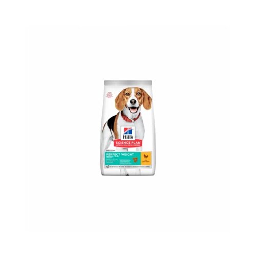 Hill’s science plan dog perfect weight medium adult piletina - 2 kg Slike