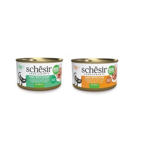 Schesir Complementary konzerva za mačke - Tuna i alge u želeu 70g Cene