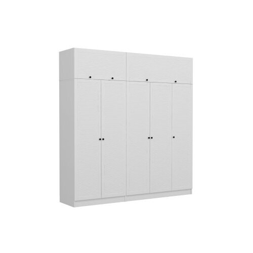 Hanah home Ormar Kale-8432, 225x210x52 cm, Bijela Slike