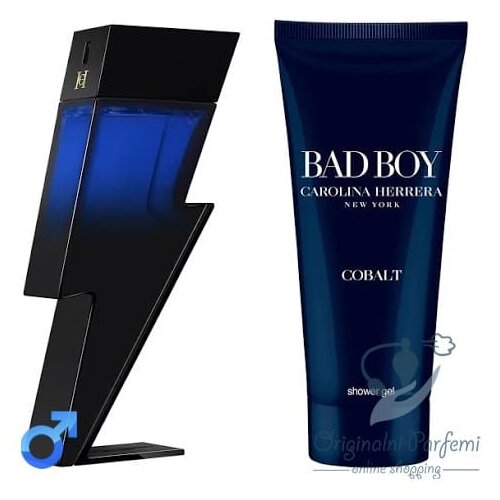 Carolina Herrera bad boy cobalt elixir set Cene