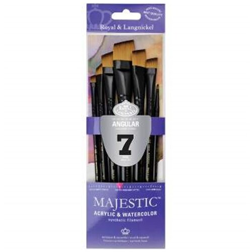 Komplet Royal and Langnickel Majestic set kutnih kistova Slike