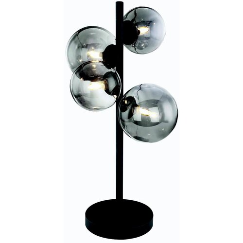  Stolna svjetiljka Riha (D x &amp;Scaron; x V: 270 x 230 x 510 mm, Crna, G9) Slike