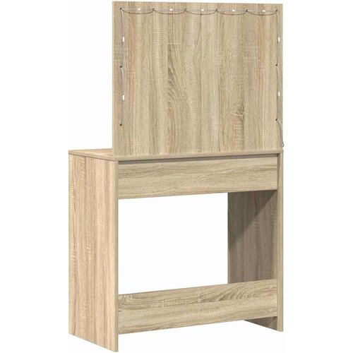  Toaletni stol Sonoma hrast 78,5 x 41 x 135 cm Konstruirano drvo Slike