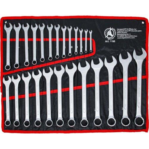 BGS set vilju&scaron;kasto-okastih ključeva 6-32 mm, 25 dijelova, u torbi 1198 Cijene
