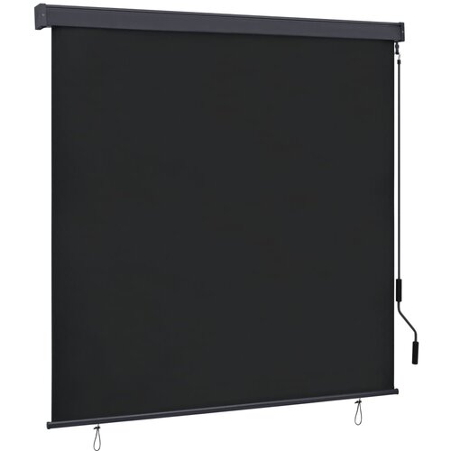 vidaXL Zunanje rolo senčilo 160x250 cm antracitno Cene