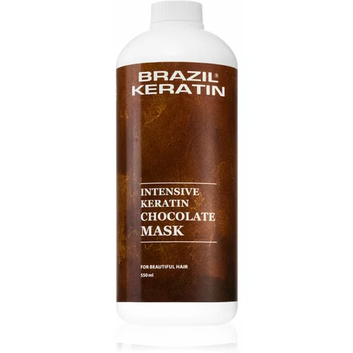 Brazil Keratin Chocolate Intensive Repair maska za oštećenu kosu 550 ml