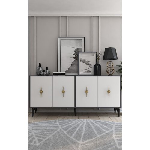 Hanah home Konzolni sto Figora, 180x82.6x35 cm, Beli Cene