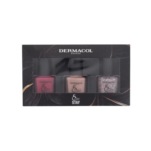 Dermacol 5 Day Stay Nail Polish Collection lak za nohte Slike
