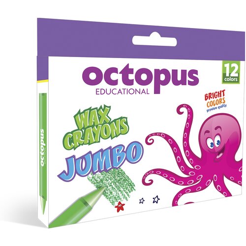Octopus voštane boje 12/1 jumbo unl-0418 Slike