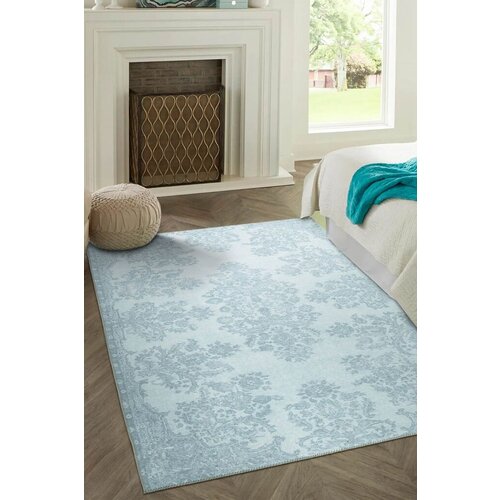 Conceptum Hypnose tepih Folk Chenille 21, 75x230cm, Svetloplavi Cene