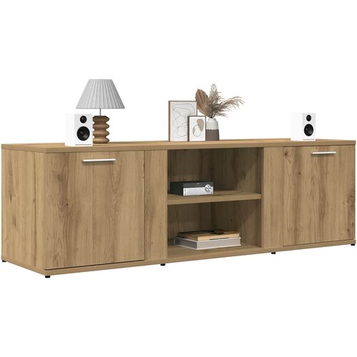 vidaXL TV omarica Artisan Oak 120x34x37 cm iz umetnega lesa Cene