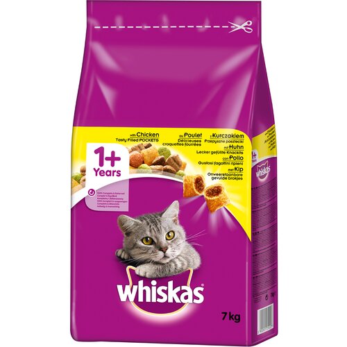 Whiskas 1+ piletina - 7 kg Cijene