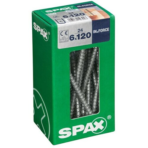 SPAX Vijak za les IN.FORCE (Ø x Do: 6 x 120 mm, Površina WIROX, T-Star plus, 24 kos) Cene