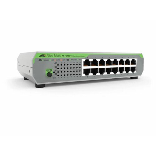 Allied Telesis AT-FS710/16, 10/100TX x 16 ports unmanaged Fast Ethernet switch svič Slike