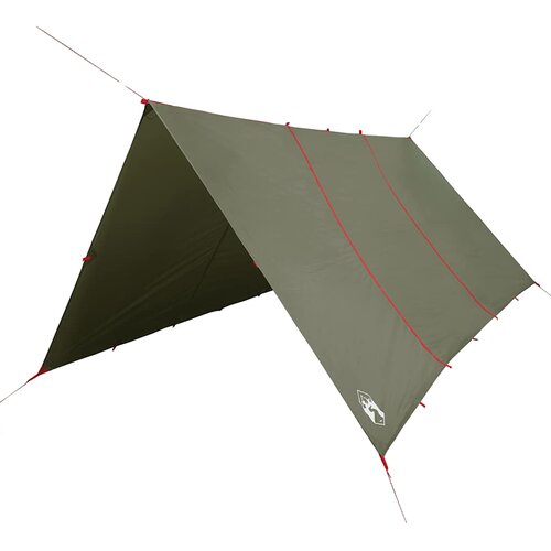  za kampiranje maslinastozelena 451x420 cm vodootporna Slike
