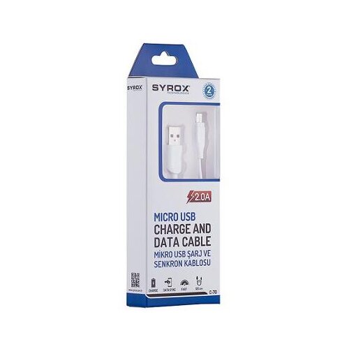 Kabel USB SYROX MICRO USB 2.0 A 1M Cijene