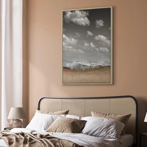  Slika - Sky Wave (1 Part) Vertical 80x120 U prirodnom drvenom okviru Slike