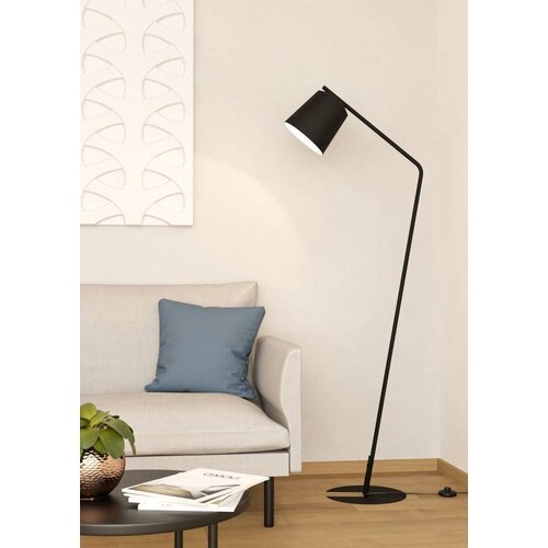 Eglo podna lampa Oneda 900394, 1x E27, visina 160,5 cm, crna Cene