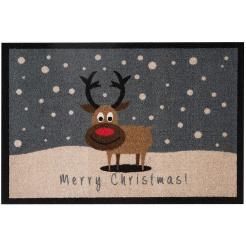 Hanse Home Predpražnik Merry Christmas Reindeer, 40 x 60 cm Slike
