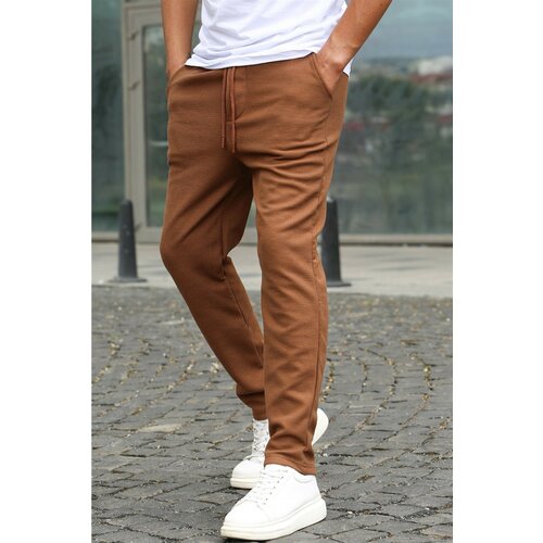 Madmext Pants - Brown - Joggers Cene