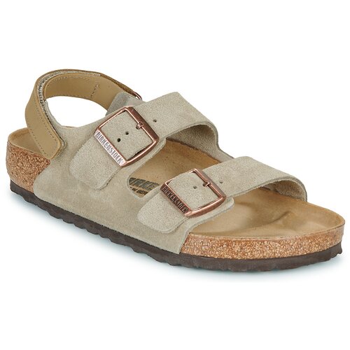 Birkenstock Milano AS Kids LEVE Taupe Bež Slike