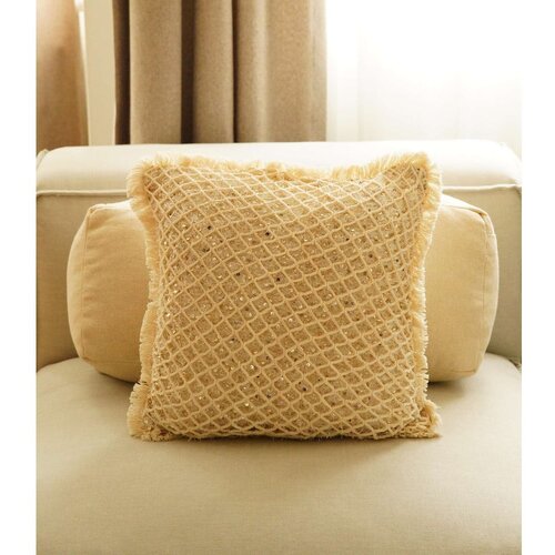 Mioli Decor Dekorativna jastučnica KET007, 43x43 cm, Bež Slike