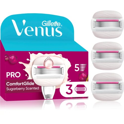 Gillette Dopuna za ženski brijač Venus Sugarberry, 3 komada Slike
