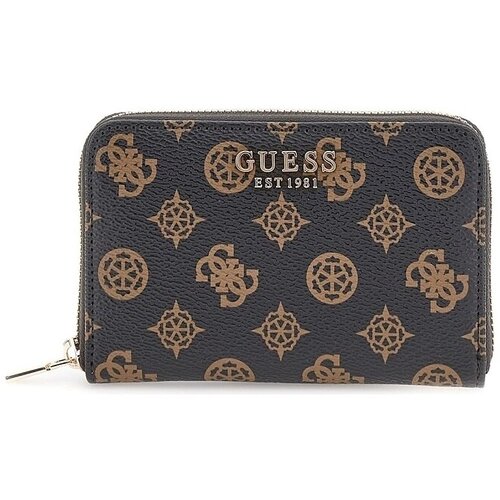 Guess LAUREL SLG MEDIUM ZIP ARO Smeđa Slike