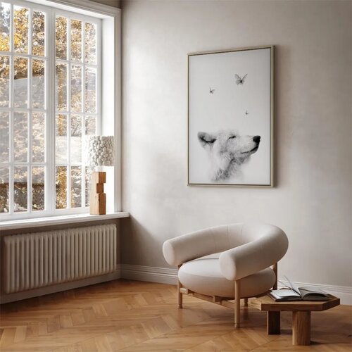  Slika - Gentle Dream (1 Part) Vertical 80x120 U prirodnom drvenom okviru Slike