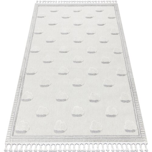 RugsX Preproge Preproga YOYO GD62 bela / siva - 120x170 cm Bela Cene