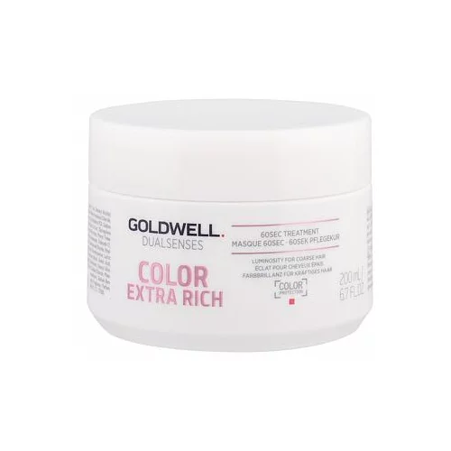 Goldwell dualsenses color extra rich 60 sec treatment maska za kosu za neukrotivu kosu 200 ml