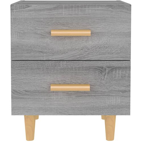 Noćni ormarići 2 kom boja hrasta sonome 40x35x47,5 cm Slike
