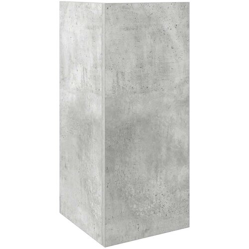 VidaXL Pomoćni stolići 2 kom s policom siva boja betona 25,5x27x60 cm Slike