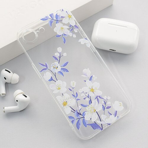 Nanobit Maska za iPhone 16e White Blossom Print Cene